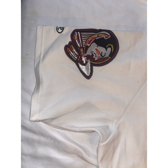 Rawlings PHIL RIZZUTO 10 NEW YORK YANKEES WHite Gold JERSEY Size XL Extra LARGE - Picture 8 of 12